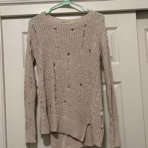 Calvin Klein Beige Knit Sweater